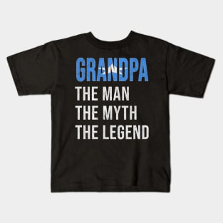 Grand Father Somali Somalilan Grandpa The Man The Myth The Legend - Gift for Somali Somalilan Dad With Roots From  Somalia Kids T-Shirt